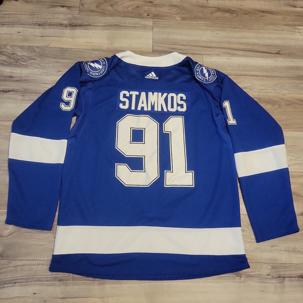 Steven‎ Stamkos Tampa Bay Lightning NHL Hockey Jersey Adidas Mens 56 (50 Actual)